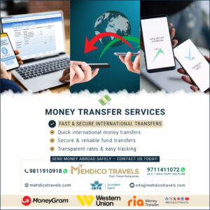 Money Transfer Services MEHDICO TRAVELS