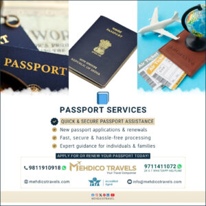 Passport Services MEHDICO TRAVELS